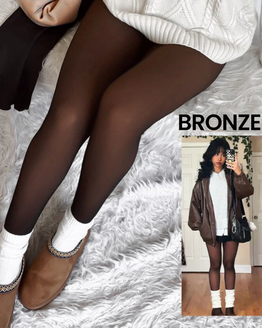 Translucent Fleece Tights