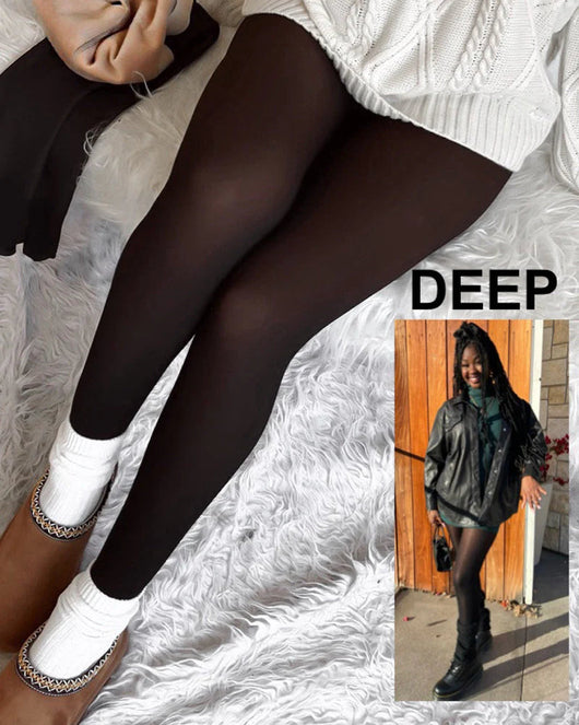 Translucent Fleece Tights