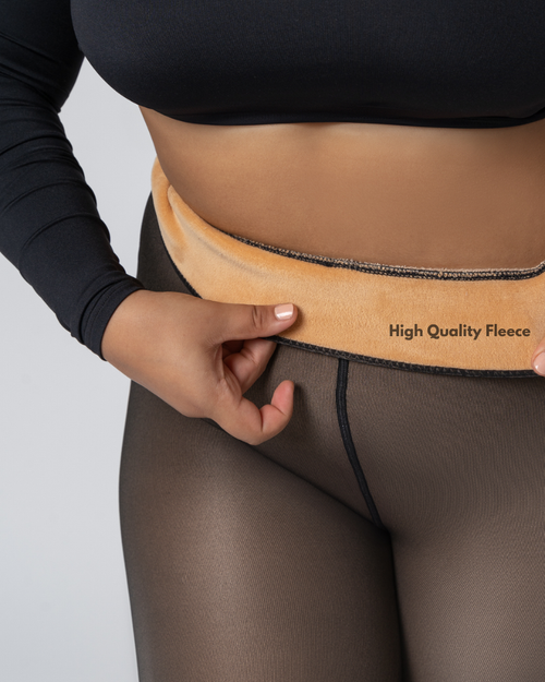 Translucent Fleece Tights