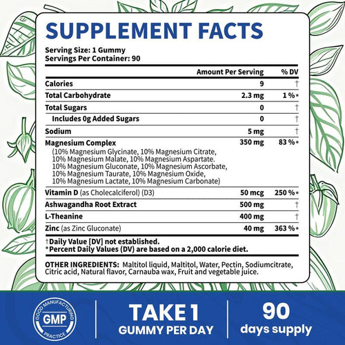 14-In-1 Magnesium Gummies